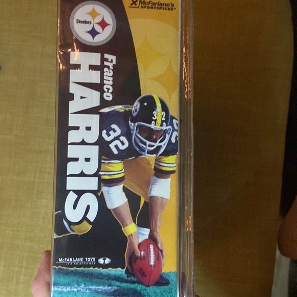SEALED VARIANT 2005 McFarlane Legends NFL Pittsburgh Steelers Franco Harris #32 - Picture 4 of 10